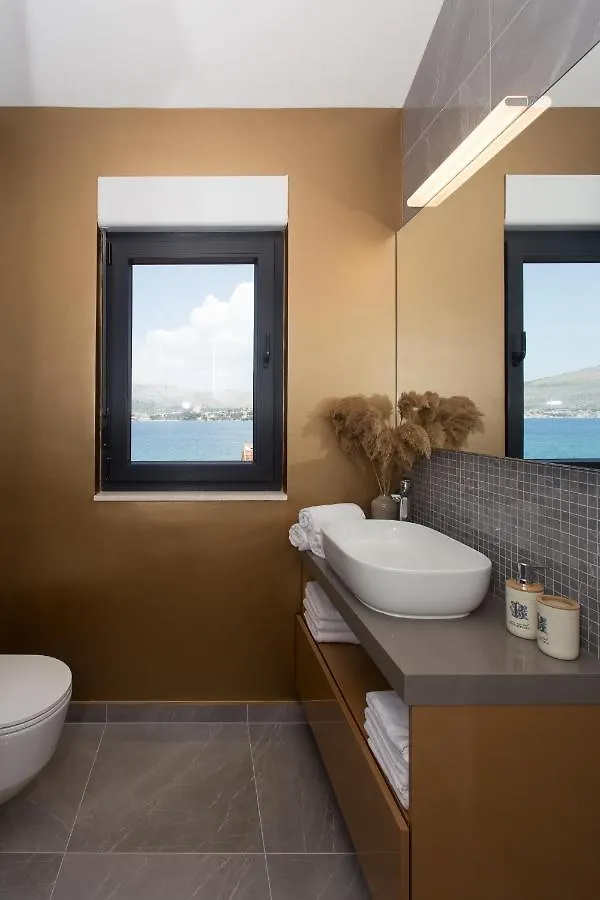Apartment Beachfront House Olbia With Private Parking Trogir Croatia