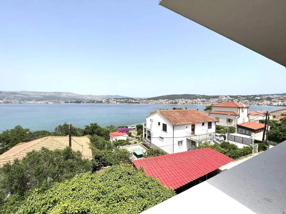 Apartment Beachfront House Olbia With Private Parking Trogir Croatia